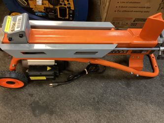 YARDMAX 6.5-Ton 15 Amp Horizontal Electric Log Splitter $250