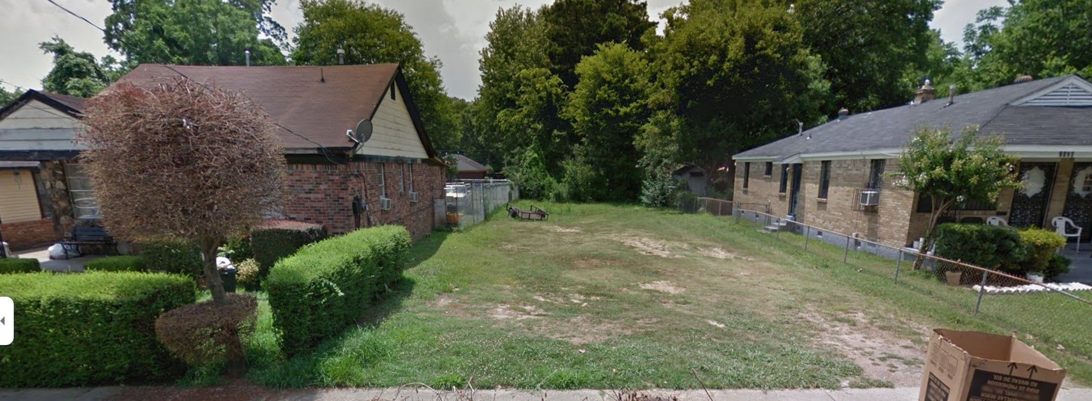 Vacant Lot In Memphis TN $159 Month- Owner Financing