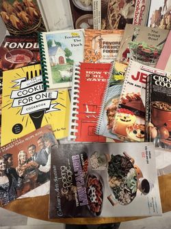 Collection Of Over 25 Cook Books And Pamphlets
