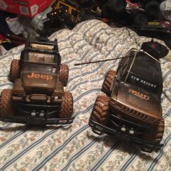 2 Muddy R/c Jeep Effect Cars