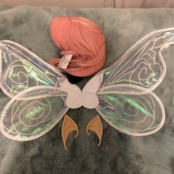 Adult Fairy Wings, Wig And Ears