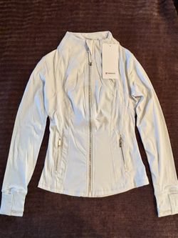 Lululemon Cream Ivory Gold Zipper Define Jacket