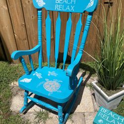 Beachy Rocking Chair 