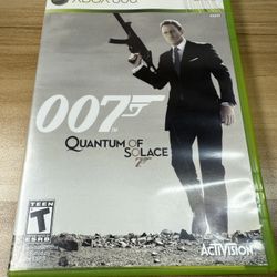 007 Quantum Of Solace Xbox 360
