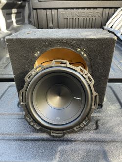 Rockford Fosgate P1 10” Subwoofer with Cabinet