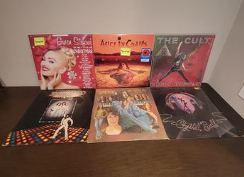 Vinyl Records, Classic Rock, Xmas, Grunge