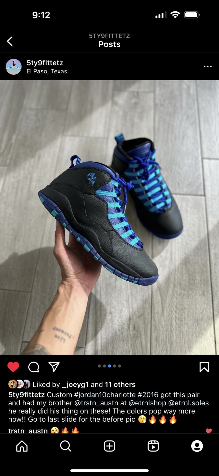 Custom Jordan 