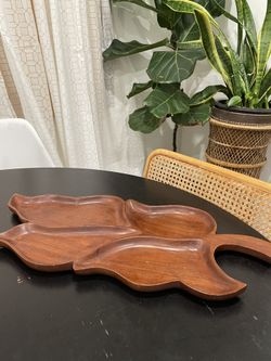 Vintage Wood Serving Tray