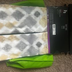 Windows/ patio curtains new