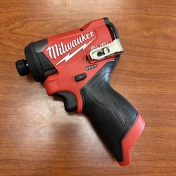 Milwaukee New 1/4” Impact Fuel -3 Speeds m12 Fuel