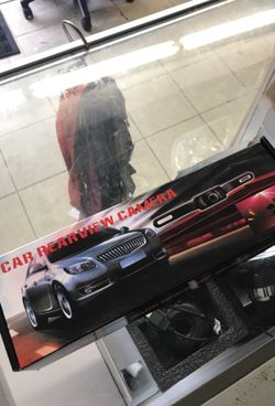 Rear view camera for your double dim stereo