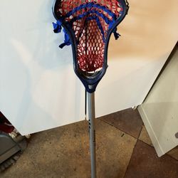 Lacrosse Stick, Warrior Shaft With Nike Head