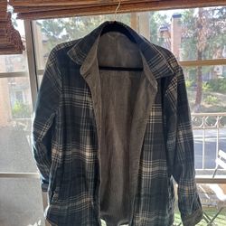 Reversible Blue Jacket/Flannel