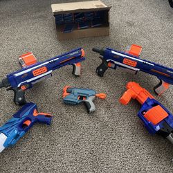 Nerf Guns And Over 400 Bullets!! 