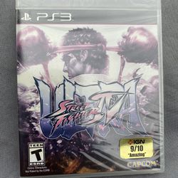 Street Fighter Ultra IV PS3 Game New