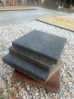 Square concrete step stones