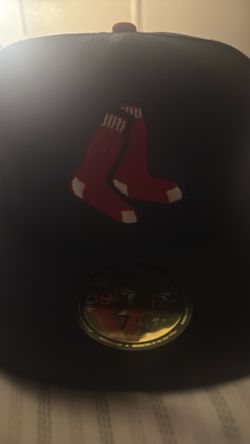 Red socks hat