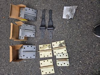 1 lot gate and door hinges