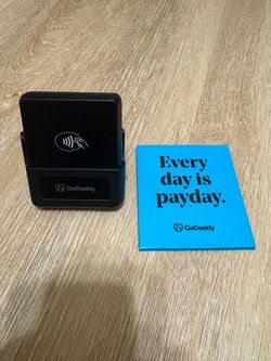 GoDaddy | Poynt Card Reader Model CHB30 | Portable | Designed for Small Business