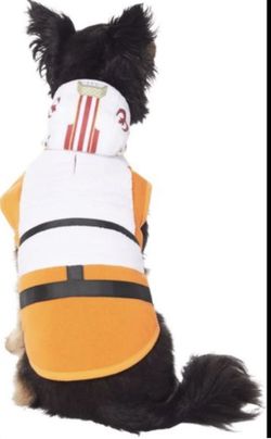 Star Wars Luke X-Wing Fighter Pilot Dog Jacket 