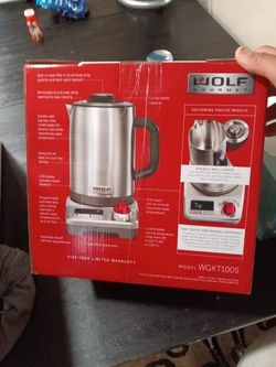 Wolf Gourmet Tea Kettle for Sale in Rancho Cucamonga, CA - OfferUp