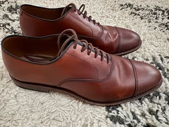 Allen Edmonds Park Avenue Cap-Toe Oxford Dress Shoes – Chili Leather