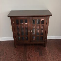 Storage Media Bar Cabinet