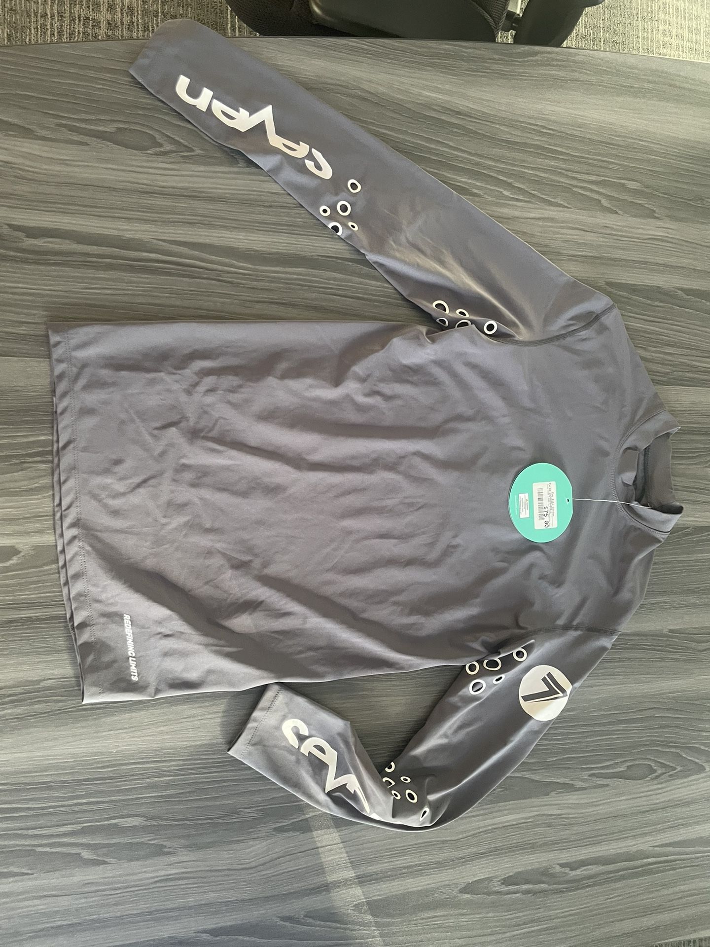 Seven Zero Blade Laser Cut Compression Jersey Size L