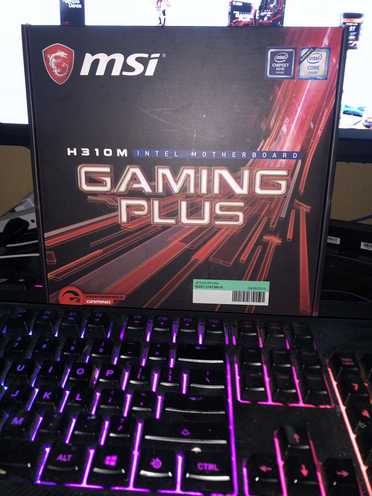 MSI Gaming Motherboard (H310) Intel