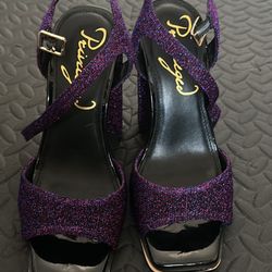 Purple Heels Size 7