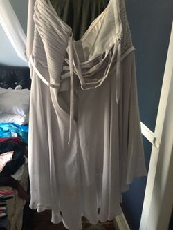Silver dress size 18 (XL)