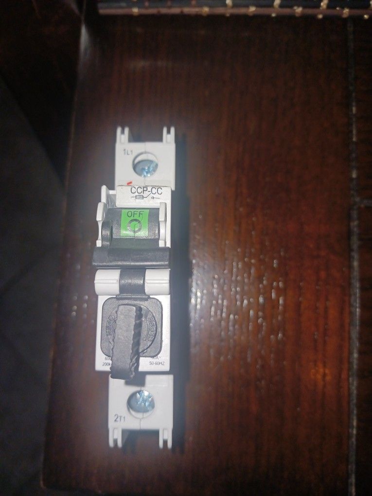 Bussmann by Eaton CCP 1 30CC Fuse Holder w/Indicator 30A Din Rail 10 x 38mm Fuse 600VAC CCP Series