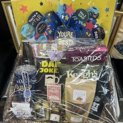 Father’s Day Gift Baskets And 3D Popup Card 