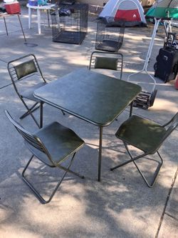 Card table vintage