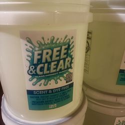 Laundry Detergent | Free And Clear | 5 Gallon Bucket