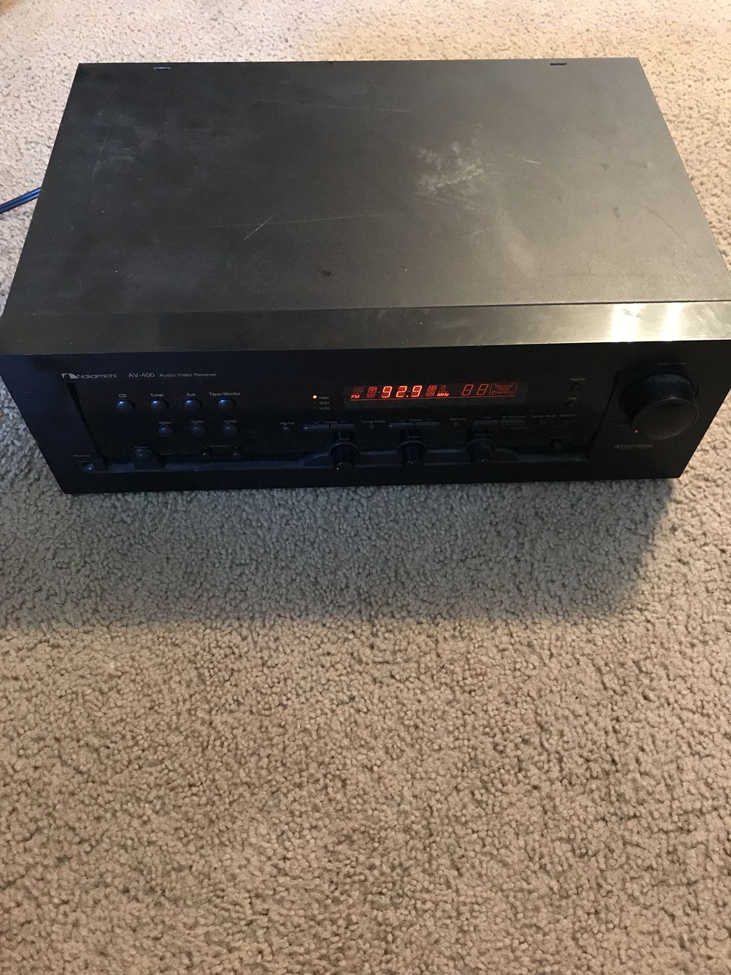Nakamichi AV-400 Audio/ Video Receiver