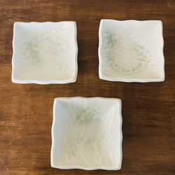 Square mini sauce bowl