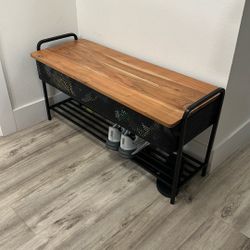 Bench For Shoes And Storage