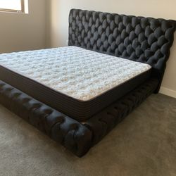 $699 Brand New King Bed Frame With Mattress (Read Description Below)