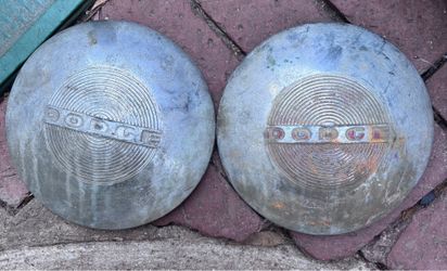 Vintage Original 40’s OE Hub Cap Dodge - Rat Rod Hot Rod Dog Dish