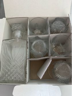 Decanter Whiskey & glasses Set