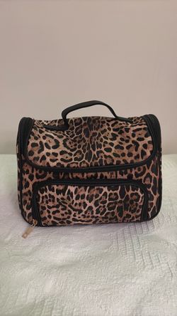 Leopard Print Travel Toiletry Bag