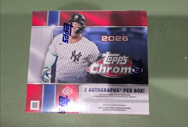 2026 Topps Chrome Jumbo