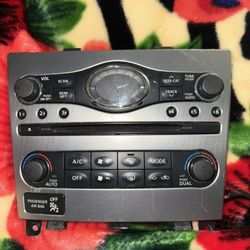 G37/Q60 Coupe Control Panel 