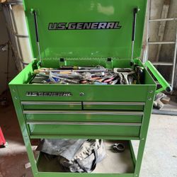 Toolbox And Assorted Tools 