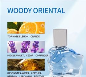 Woody Oriental Fragrance Perfume Bottle
