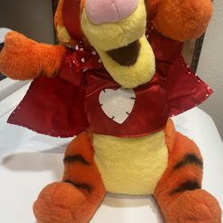  Valentine's Tigger with Cape Plush Disney