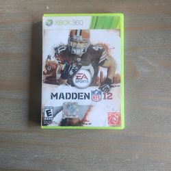 Xbox 360 Madden 12