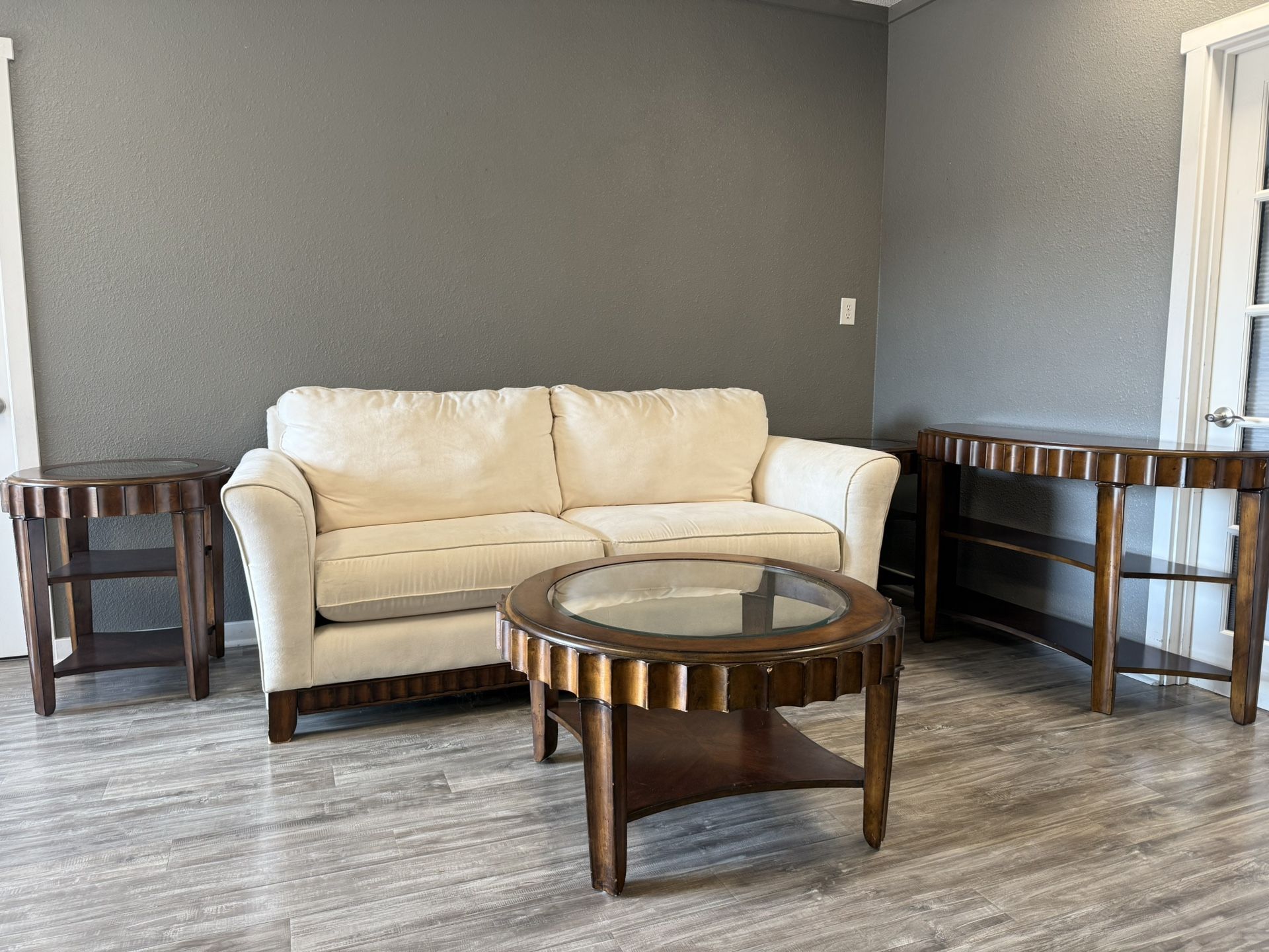 Couch & Coffee Table, end Tables