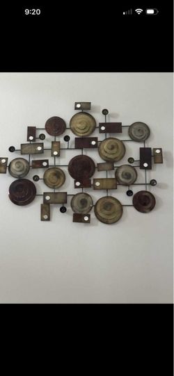 Luxury Metal frame wall decoration with mirror